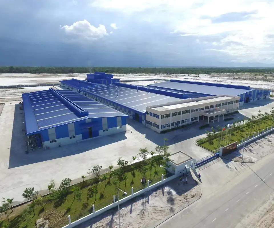 Fashions Garments P5 and Ducksan Vina, a JV fabric mil in Danang, Vietnam